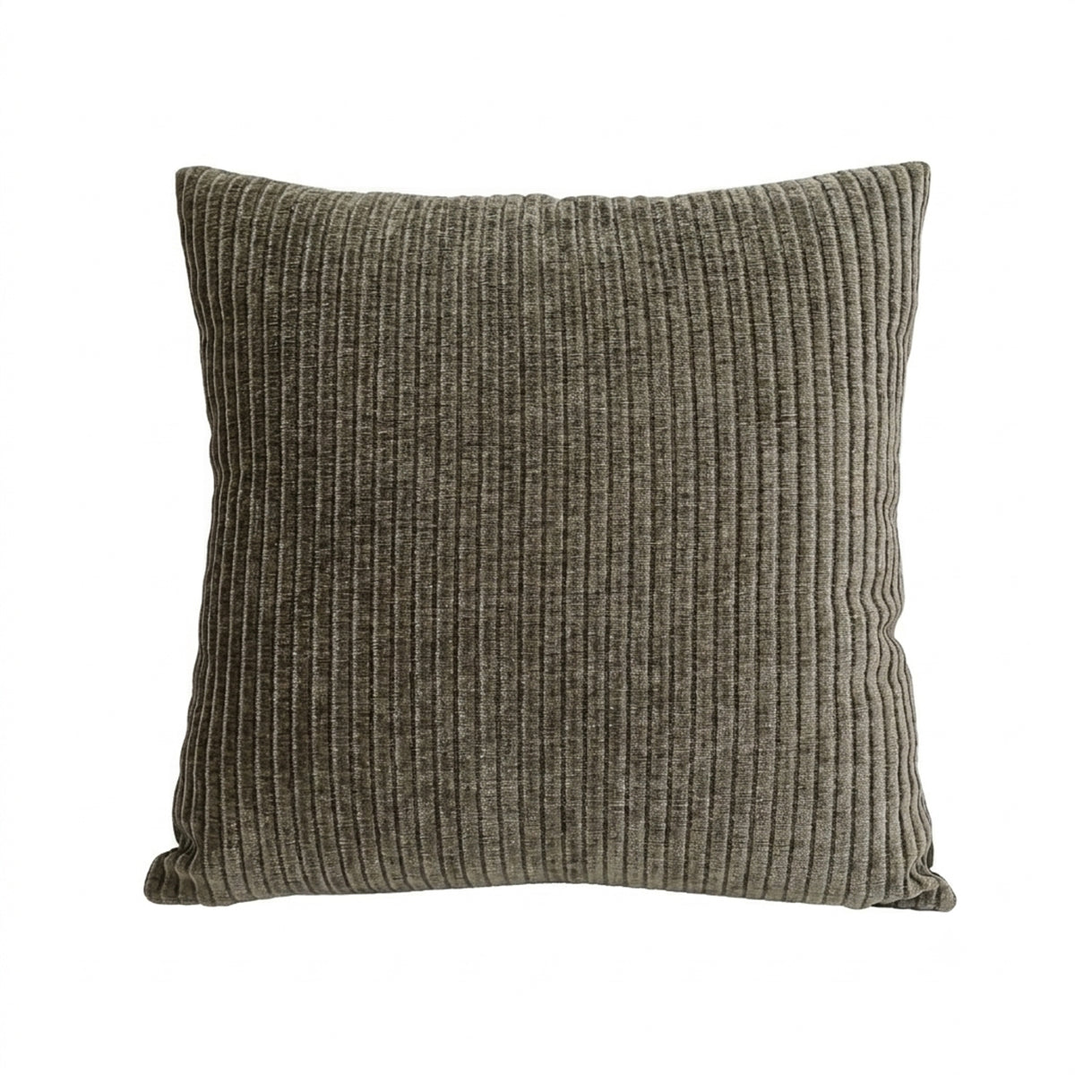 Mir Chenille Muted Sage Throw Pillowcase