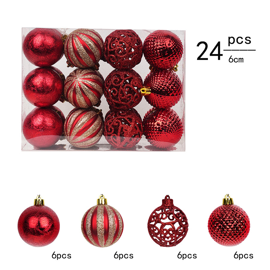 Eve Red 6cm 24pc