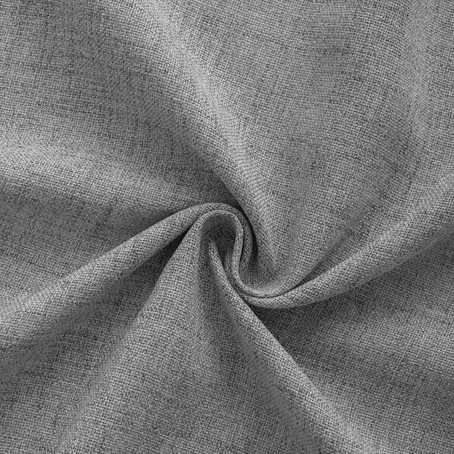 Alis Frost Gray Sheer Linen Curtain