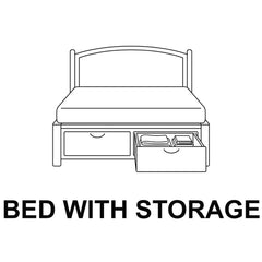 Bed With Storage