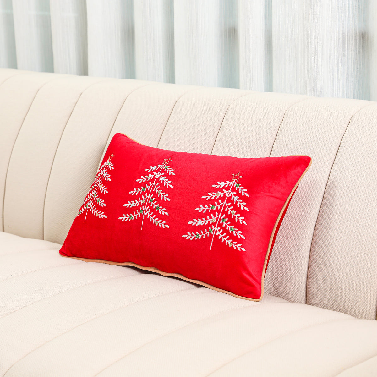 Miksa Winter Pines Kidney Pillowcase