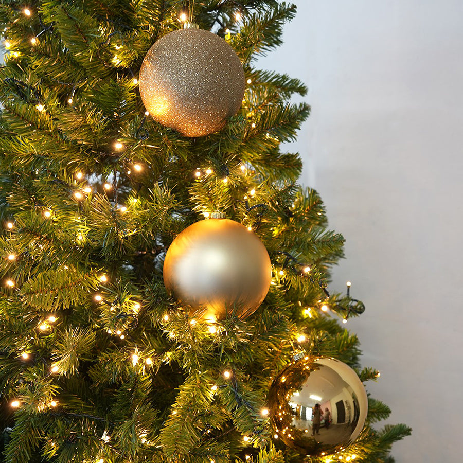 Yule Gold 15cm 3pc
