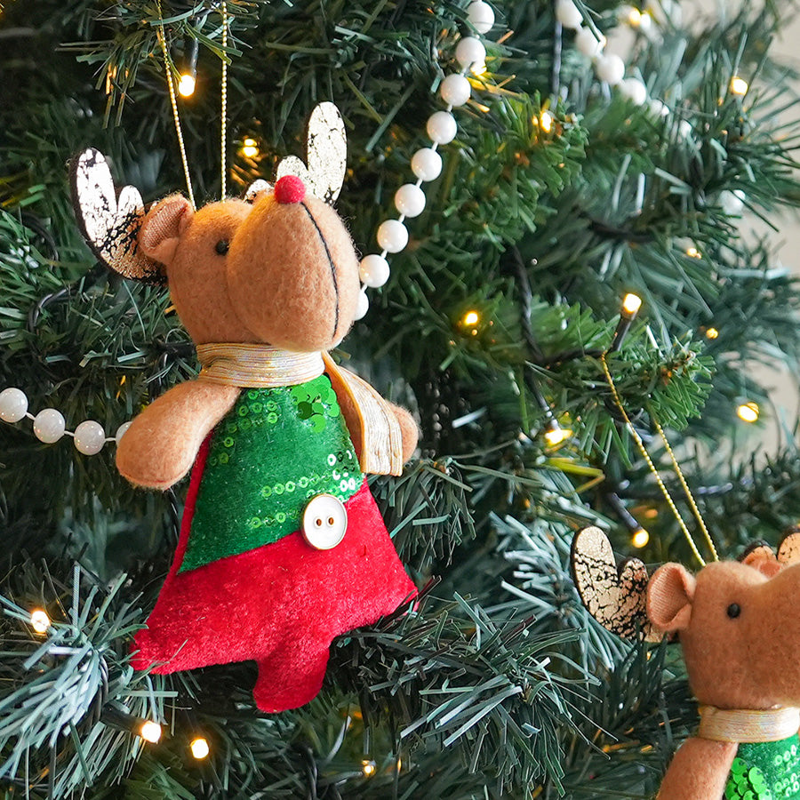 Dasher Hanging Reindeer 14cm