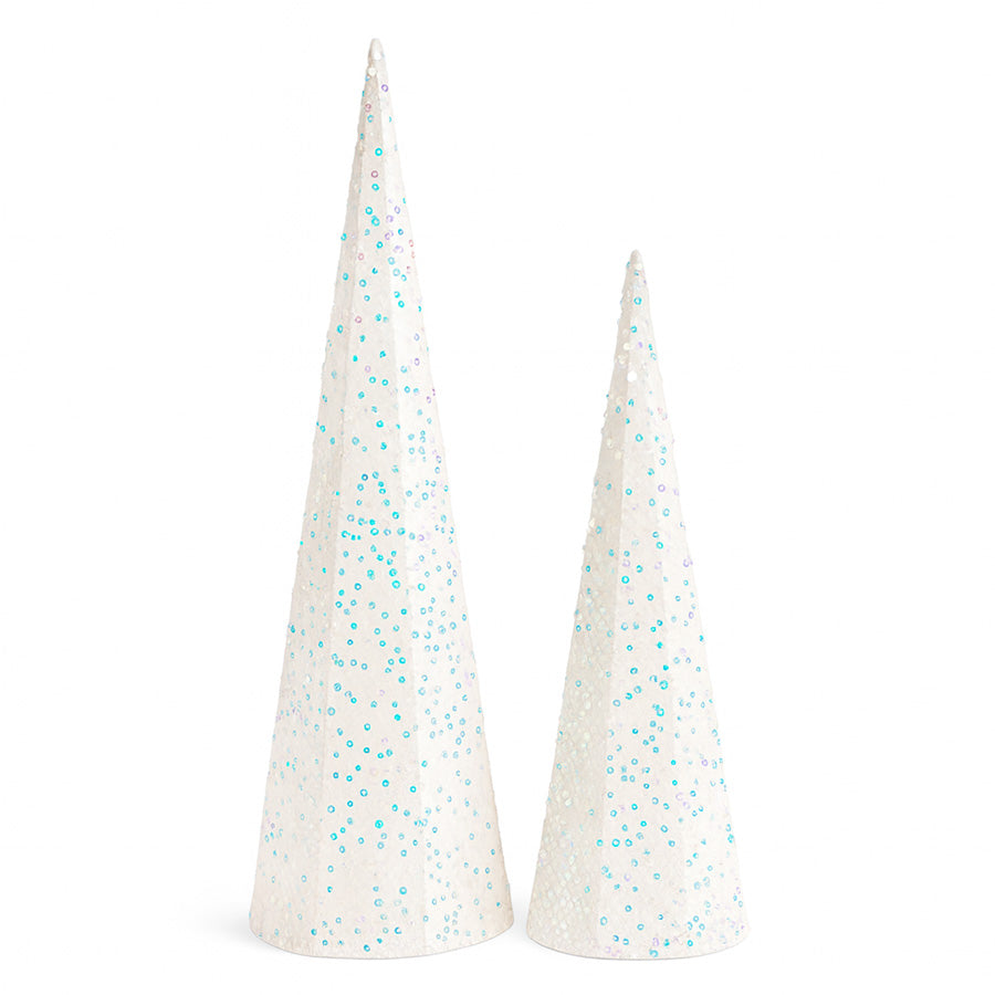 Yuletide Tree Table Top White