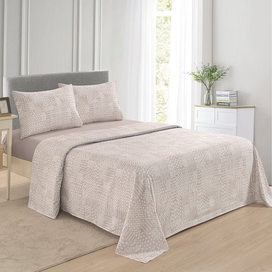 Keil Deluxe Printed 4pc Sheet Set