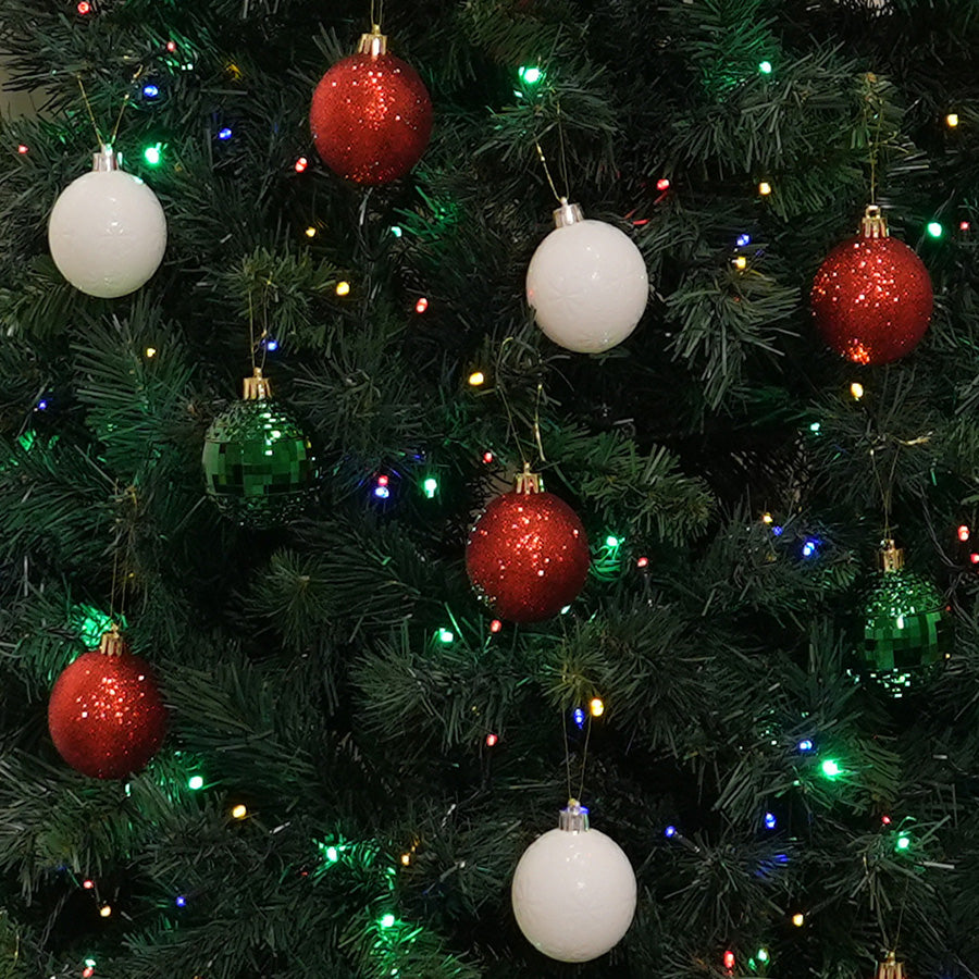 Ebenezer Asstd Ball Ornament 6cm , S/24
