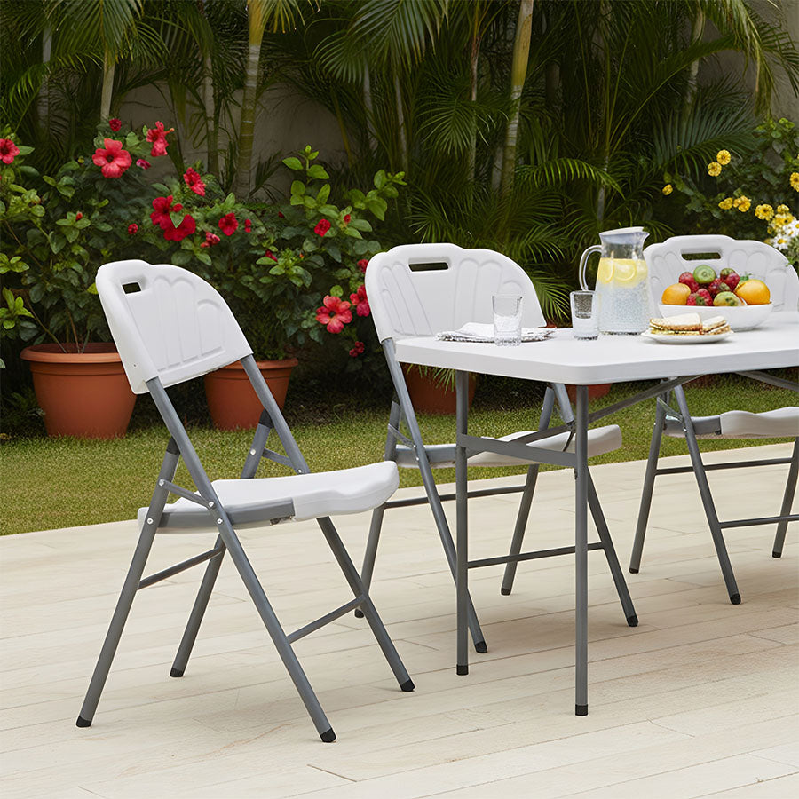 Anders Folding Chair White