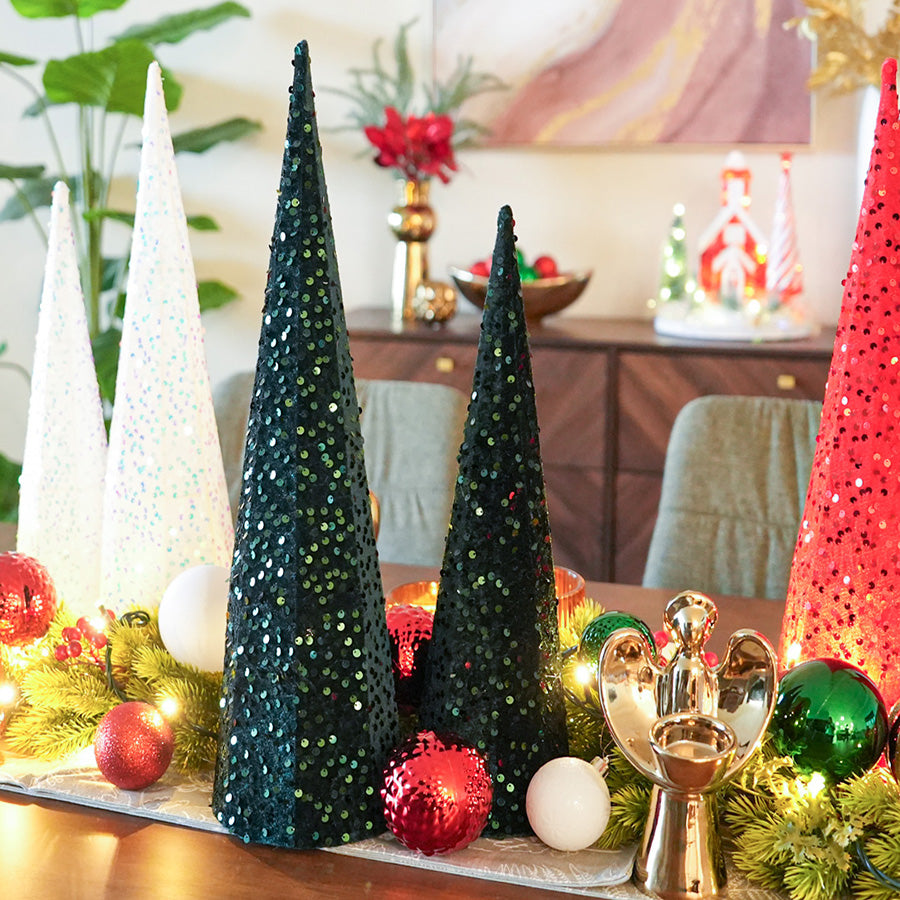 Yuletide Tree Table Top Green