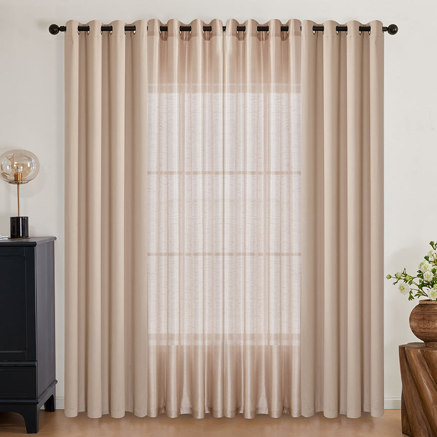 Berend Plain Set Of 5 Curtains