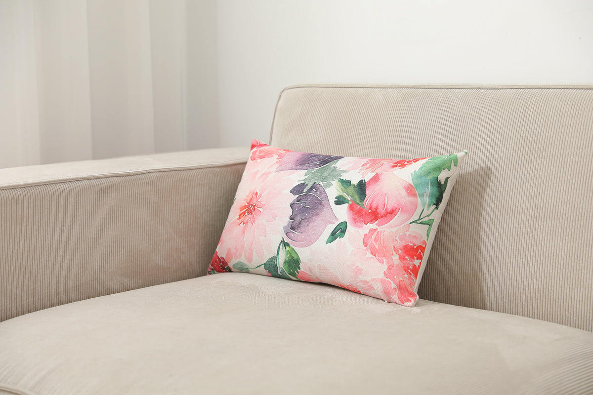 Miri Floral Blooms Kidney Pillowcase