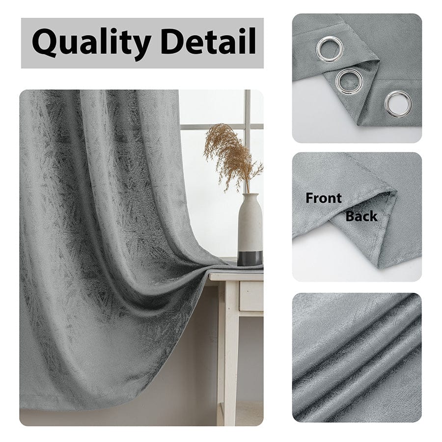 Brita Set of 2 Curtains 54x63in