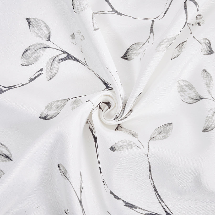 Birga Plain & Print Set Of 3 Curtains
