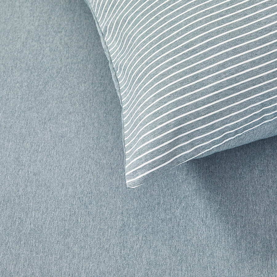 Reversible Stripe Stardew 4pc Flat Sheet Set