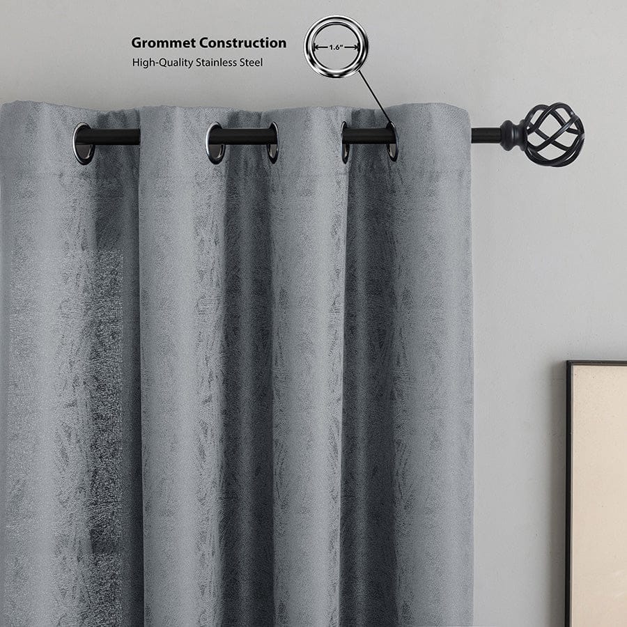 Brita Set of 2 Curtains 54x63in