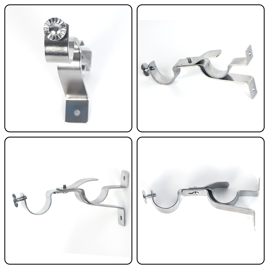 Silver Double Bracket 22mm Per Pc