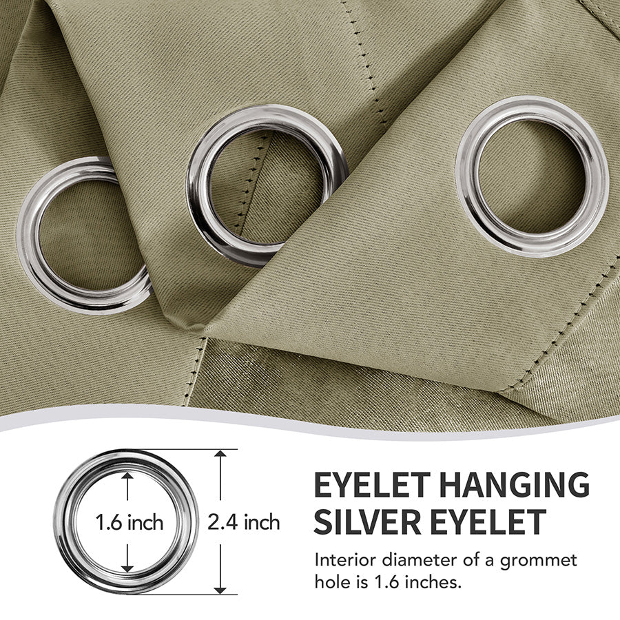 Beint Semi Blackout 54x85" Set of 2