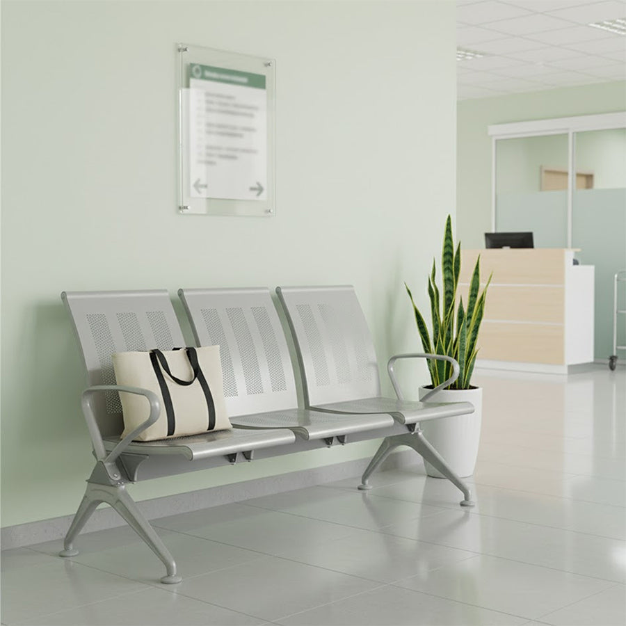 Calix 3 Seater Public Chair