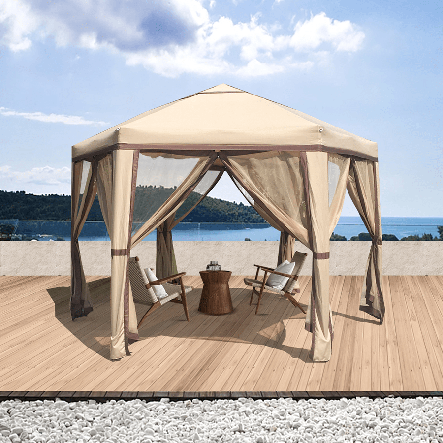 Reva Hexagon Folding Gazebo Reva Hexagon Folding Gazebo Mandaue Foam