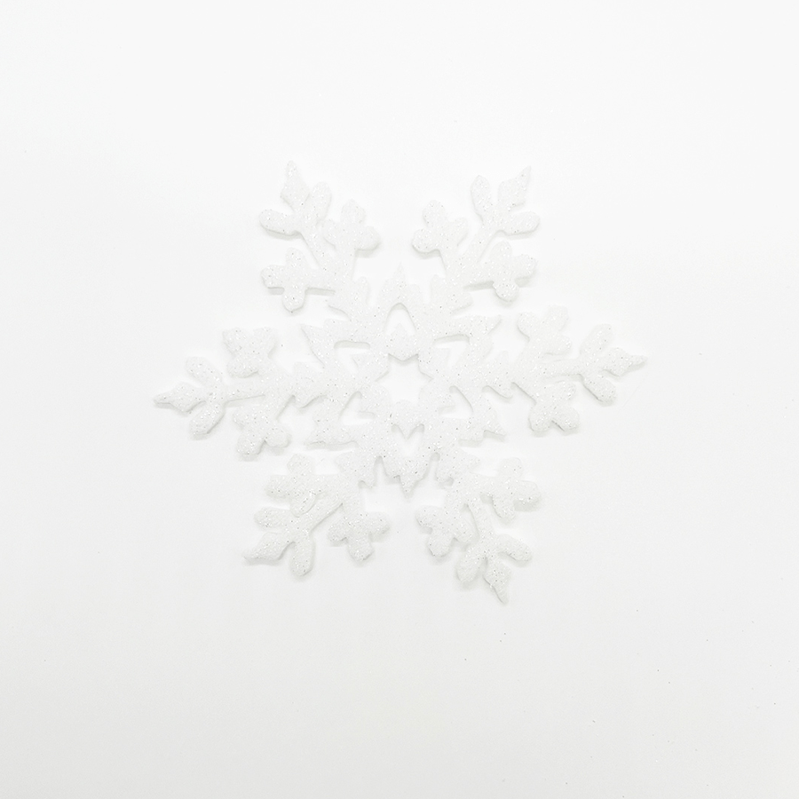 Snowflakes Christmas Décor White 6pc/set