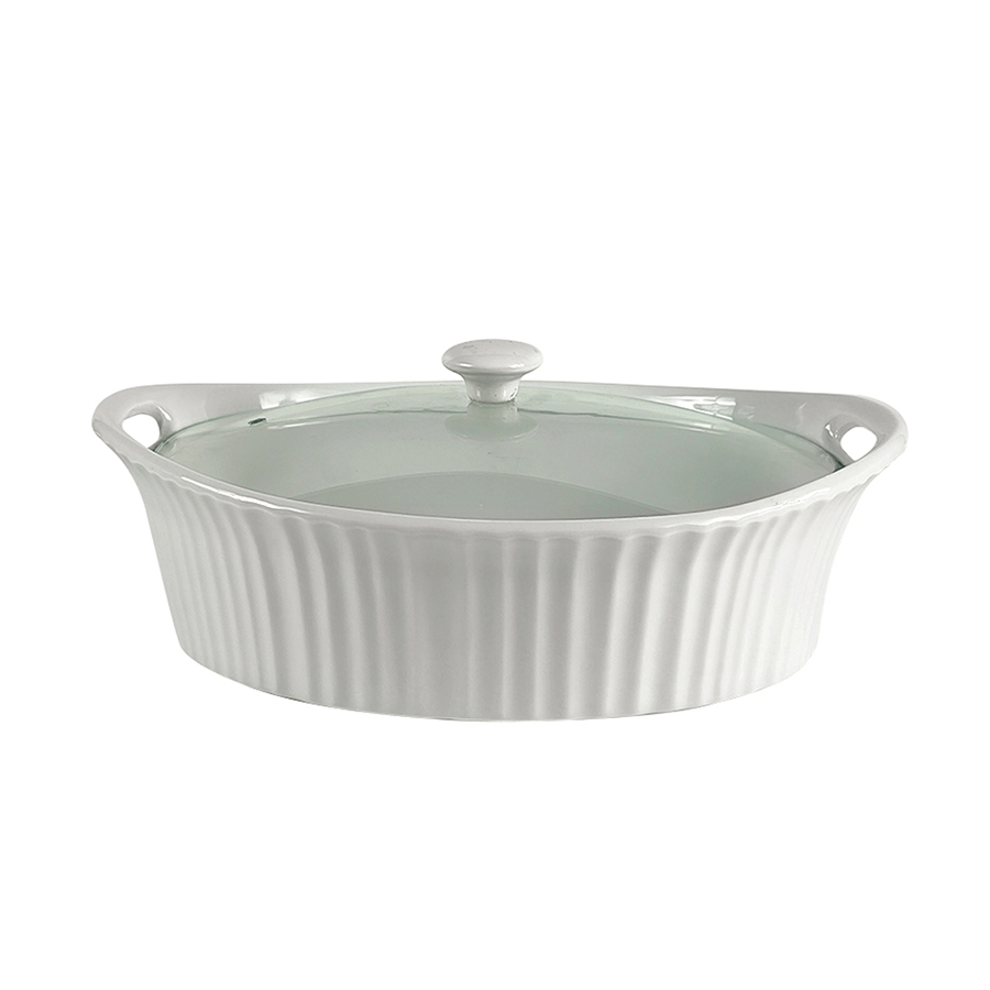 Kase Bake Dish with Glass Lid - 32cm Dia