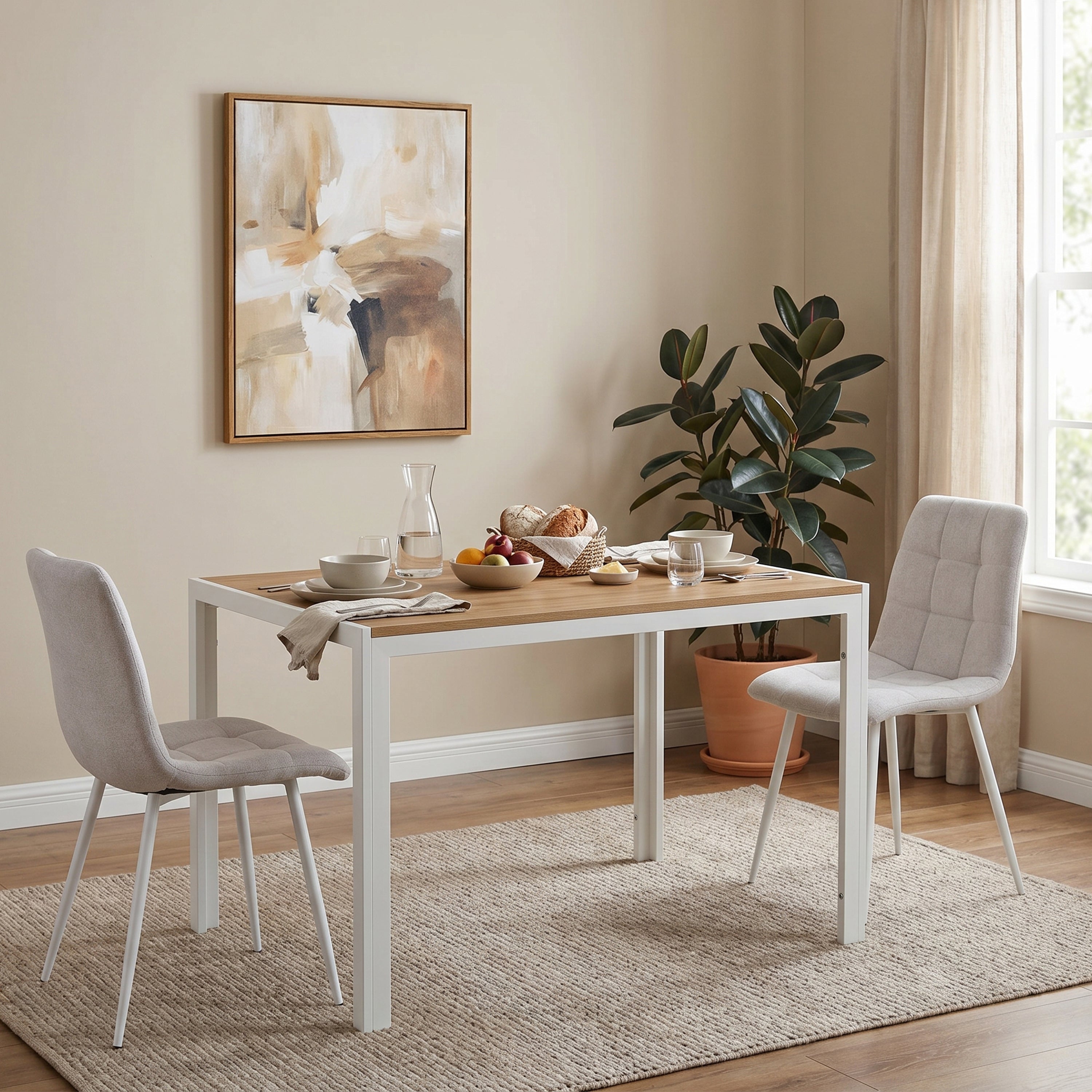 #color_Oak + White