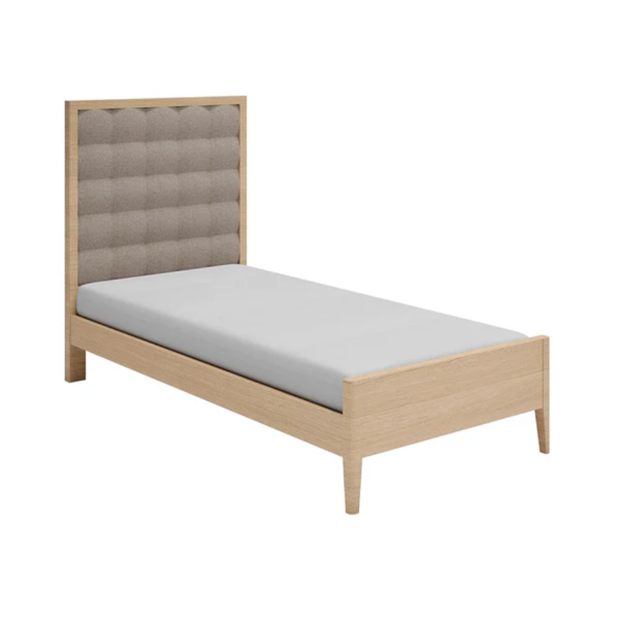 Adrianna 36x75" Bed - Oak