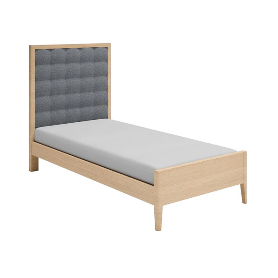 Adrianna 48x75" Bed - Oak