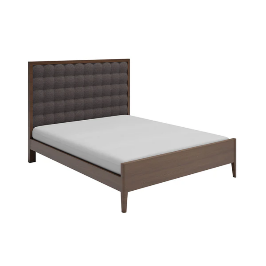 Adrianna 60x75" Bed - Walnut Brown
