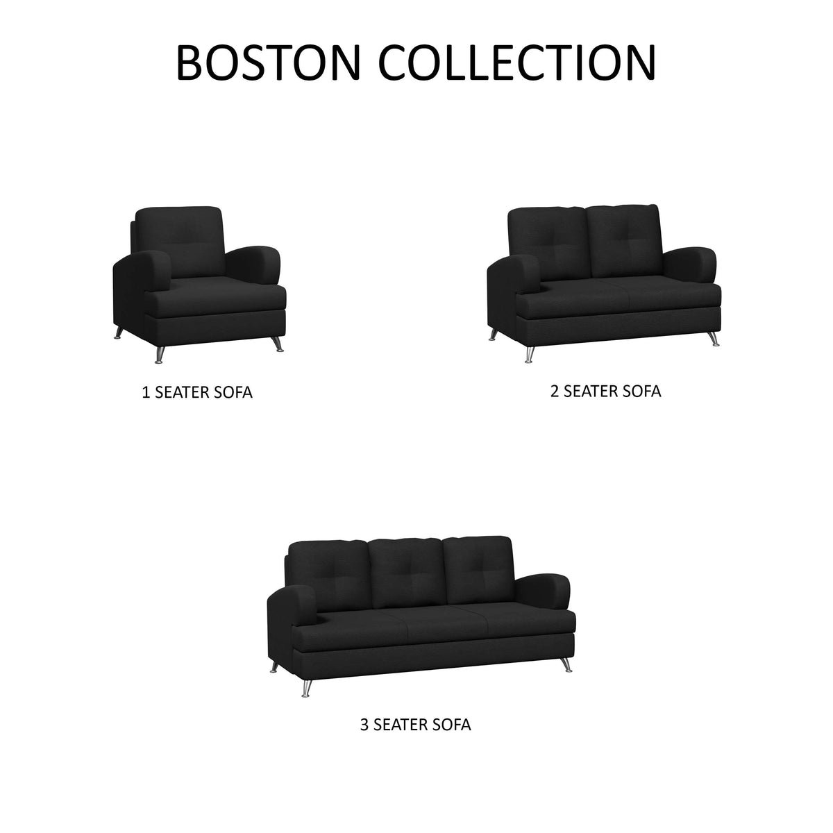 Boston 3 Seater Sofa