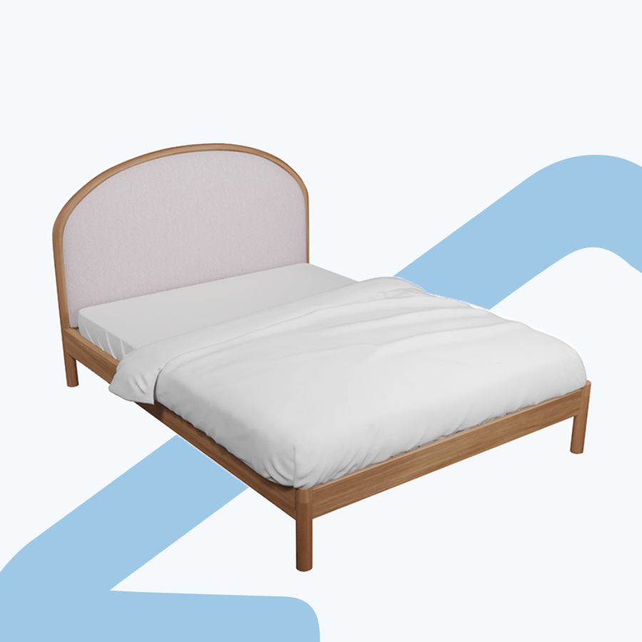 MORE BRAXTON OPTIONS Braxton Bed 54x75" - Oak Braxton Bed 54x75" - Oak Mandaue Foam