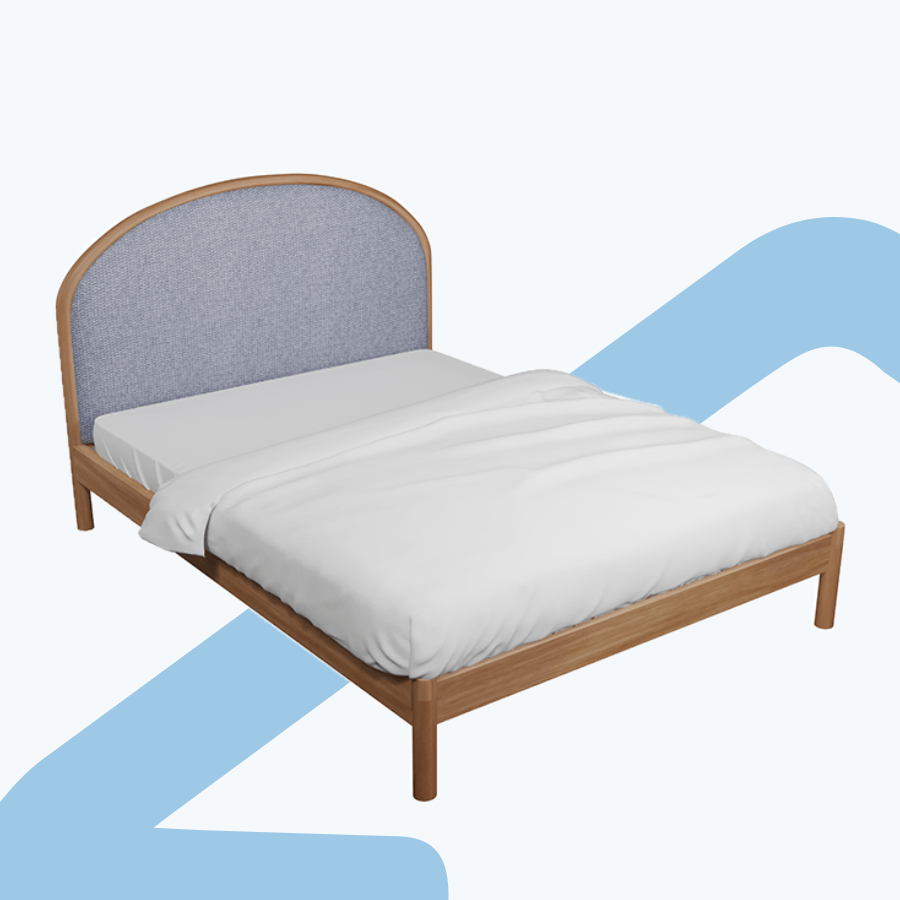 MORE BRAXTON OPTIONS Braxton Bed 60x75" - Oak Braxton Bed 60x75" - Oak Mandaue Foam
