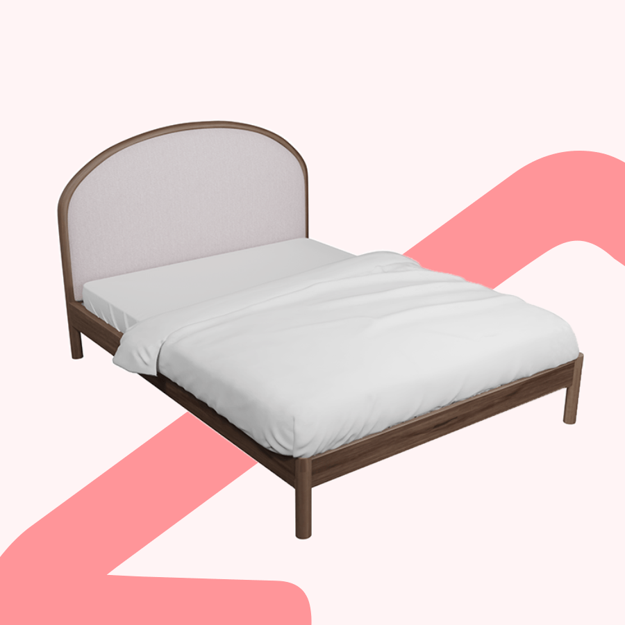 MORE BRAXTON OPTIONS Braxton Bed 60x75" - Walnut Brown Braxton Bed 60x75" - Walnut Brown Mandaue Foam