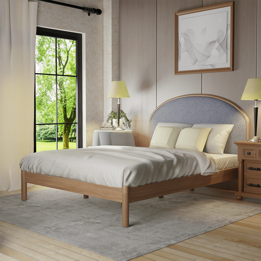 MORE BRAXTON OPTIONS Braxton Bed 60x75" - Oak Braxton Bed 60x75" - Oak Mandaue Foam