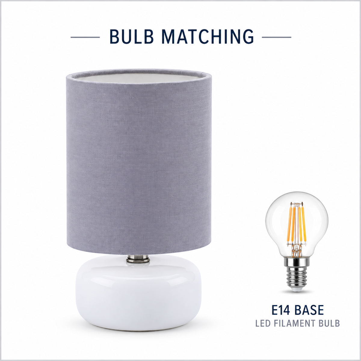 Katinka Mini Ceramic Table Lamp