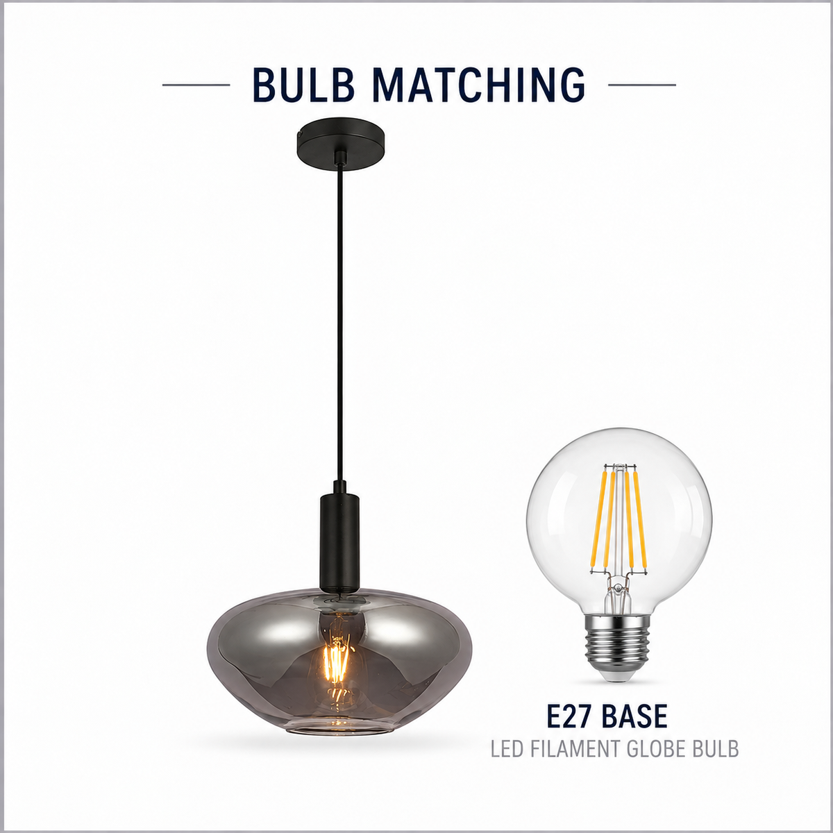 Hansa Glass Pendant Light