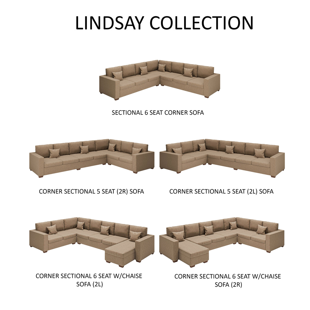 Lindsay 4 Seater Sofa