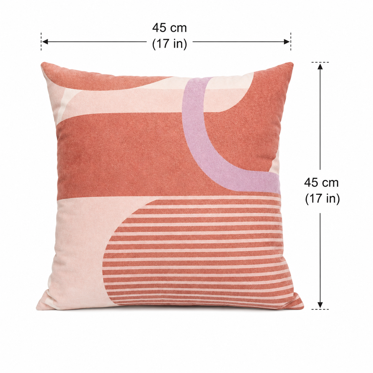 Lumi Soft Circles Throw Pillowcases Set of 2