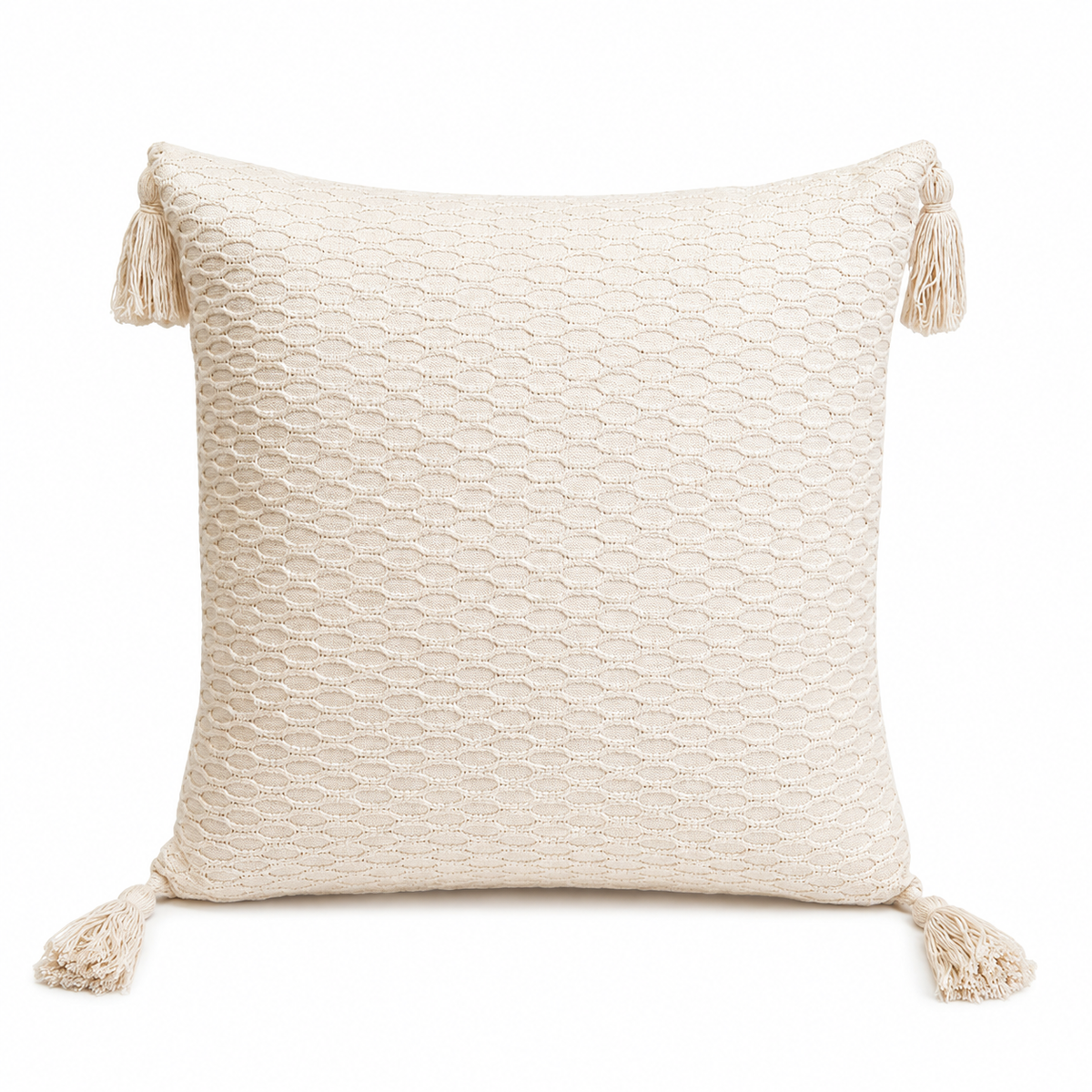 Mair Boho Waffle Texture Throw Pillowcase