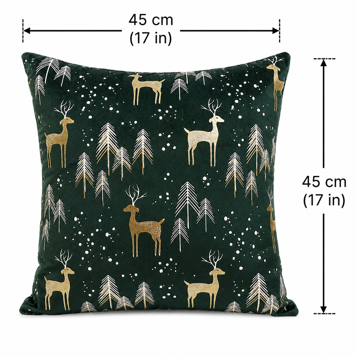 Miksa Festive Forest Throw Pillowcase
