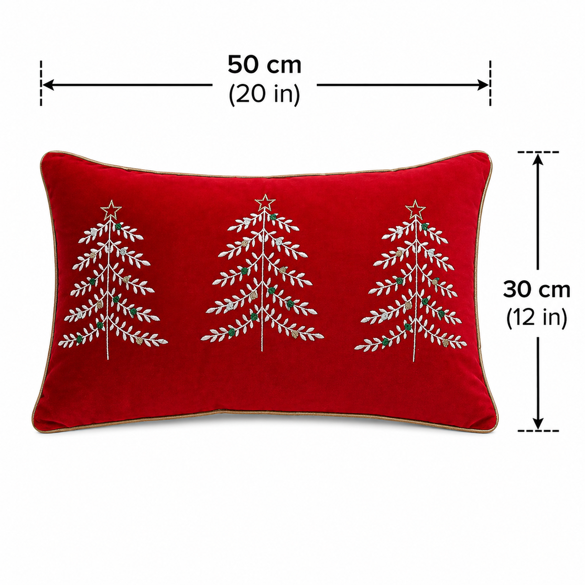 Miksa Winter Pines Kidney Pillowcase