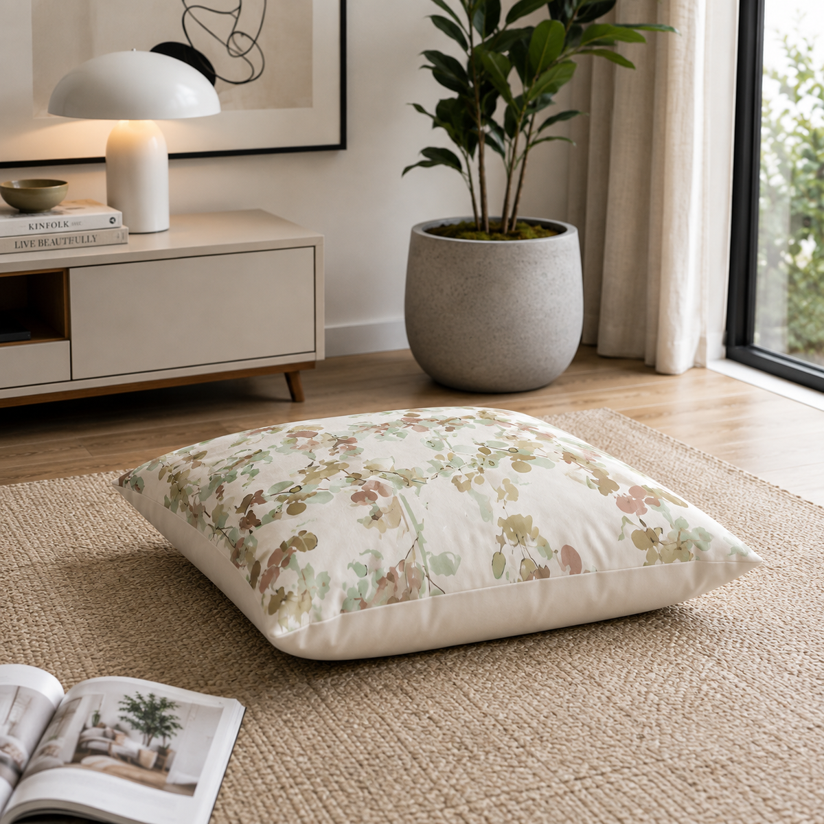 Lumi Eucalyptus Dream Floor Pillowcase