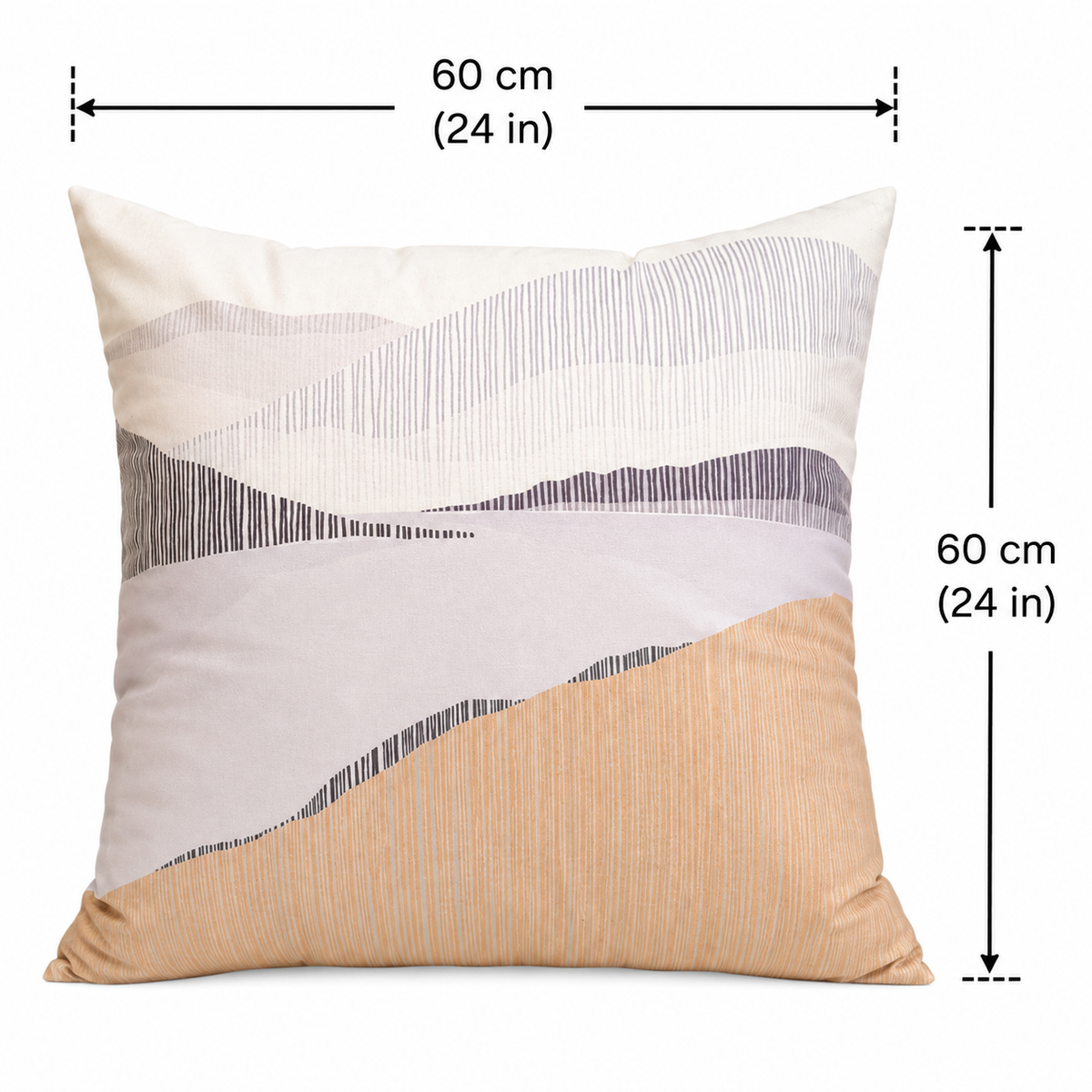 Lumi Muted Landscape Floor Pillowcase