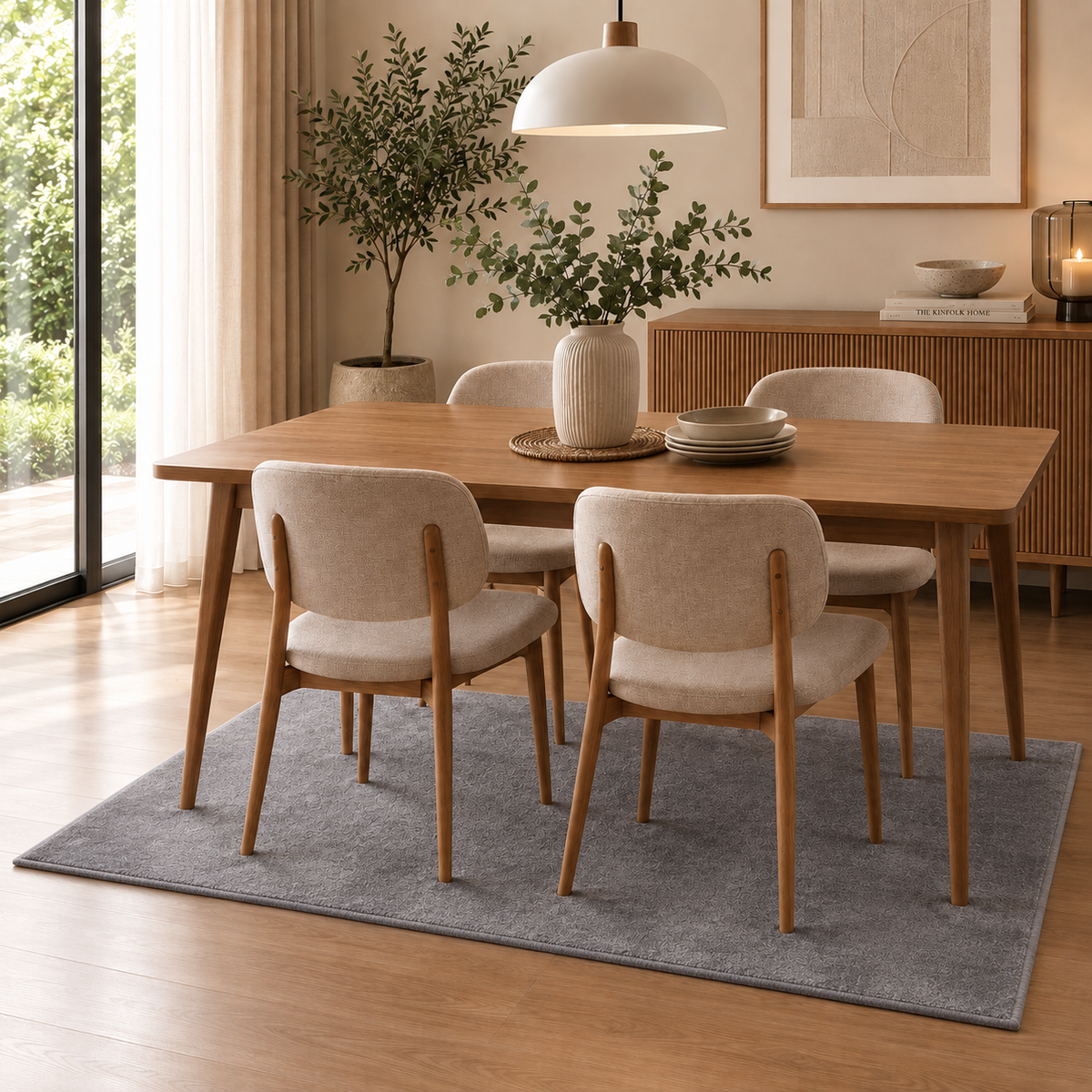 Aira Slate Gray Shaggy Rug