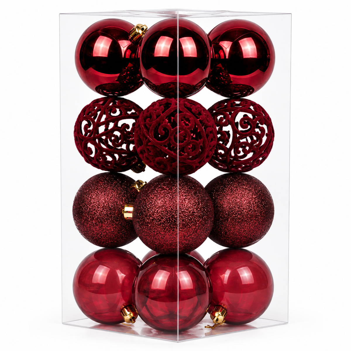 Velvet Luxe Baubles 8 cm