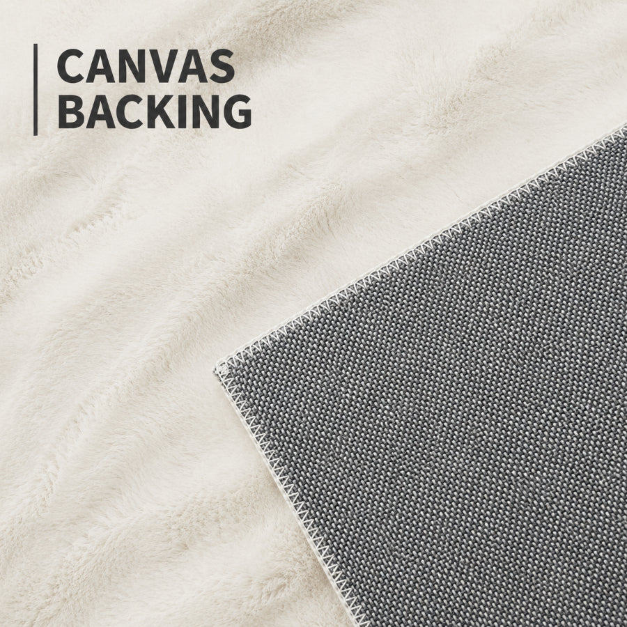 Amira Bubble Faux Fur Rug