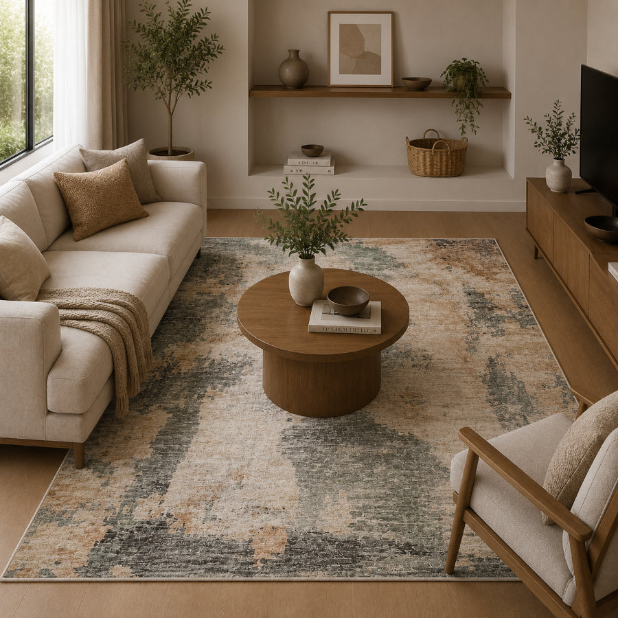 Arild Stonewash Easycare Rug