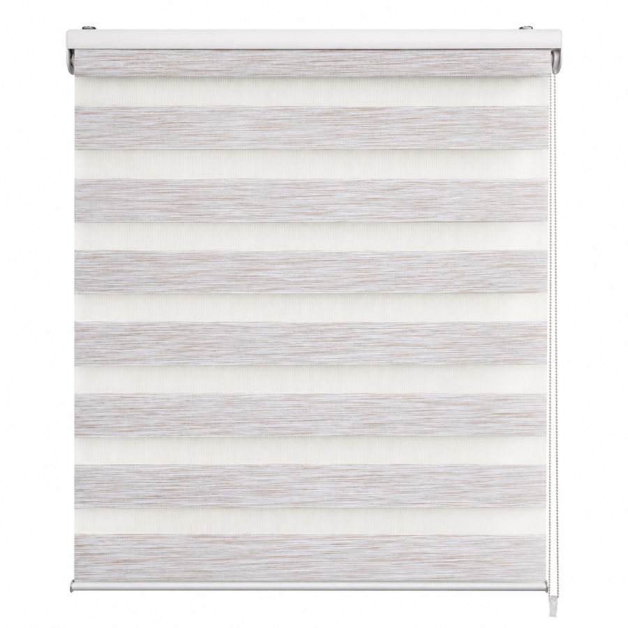 Warm Almond Basic Zebra Blinds