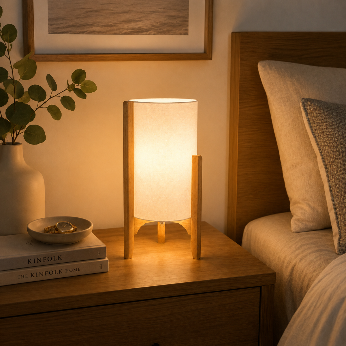 Yago Wood Table Lamp