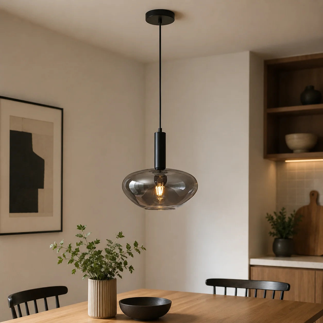Hansa Glass Pendant Light