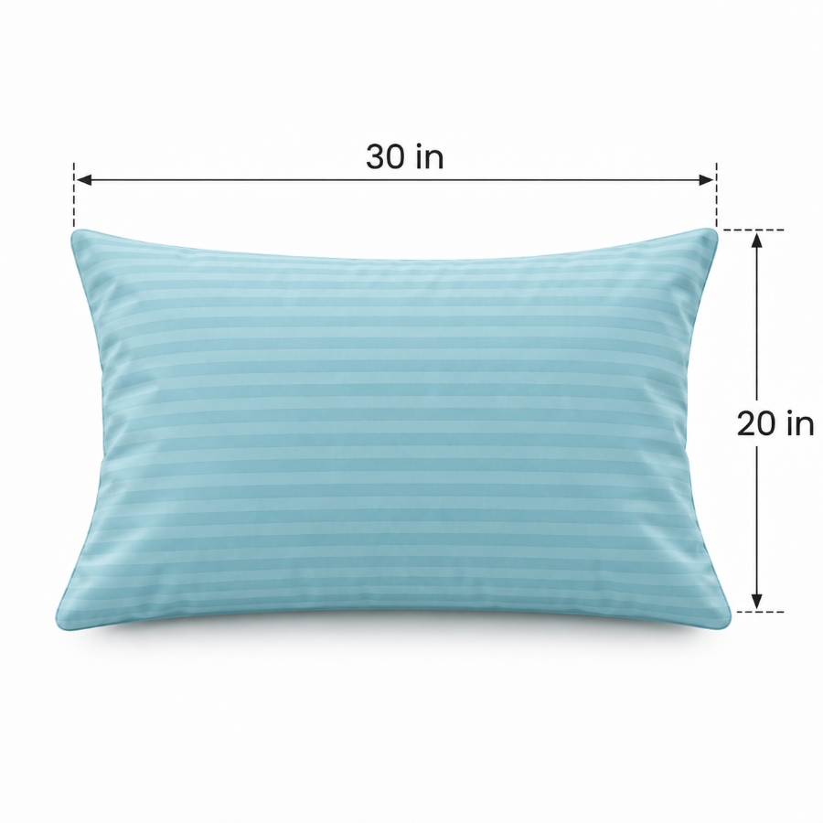Basic Duck Egg Plain Pillowcases